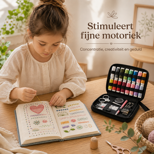 Creatief Borduurboek voor Ouder en Kind
