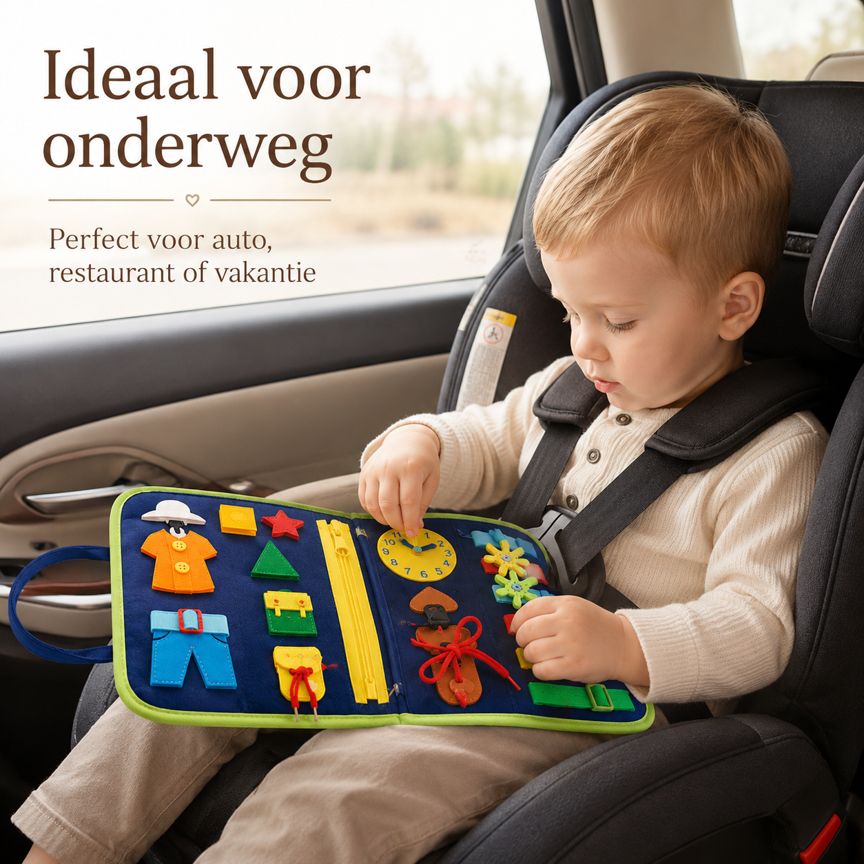 Montessori Activiteitenbord voor Kinderen