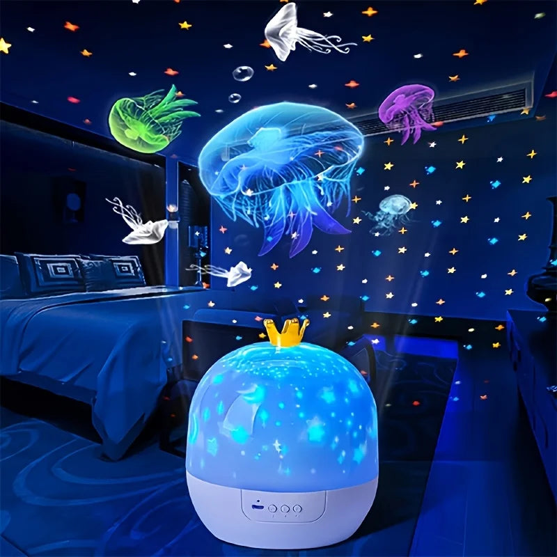 2-in-1 Sterrenprojector & Nachtlamp voor Kinderen