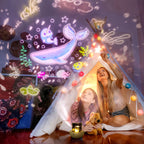 2-in-1 Sterrenprojector & Nachtlamp voor Kinderen