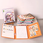 Compact Aquarelboek met Ingebouwde Verf